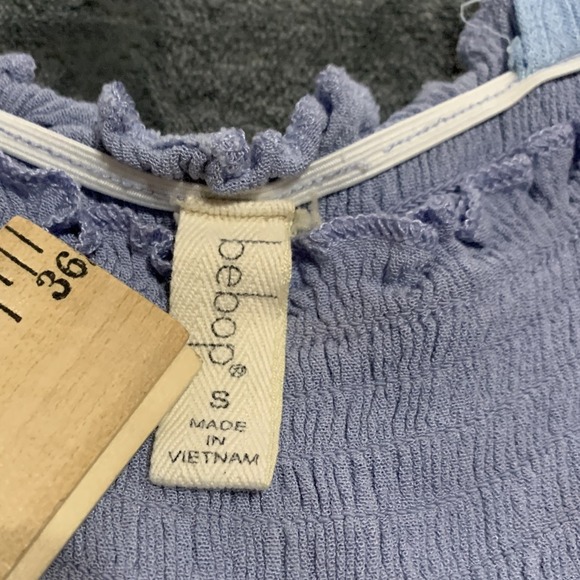 Bebop Dress Womens Small Maxi Tiered Boho Colorblock Flowy Beach Festival Flaws - Picture 10 of 16